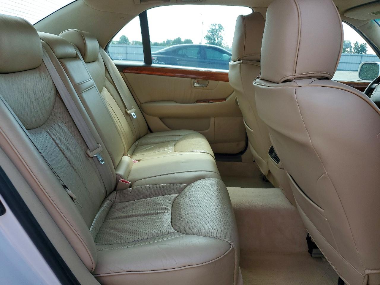 2005 Lexus Ls 430 White vin: JTHBN36F450176417