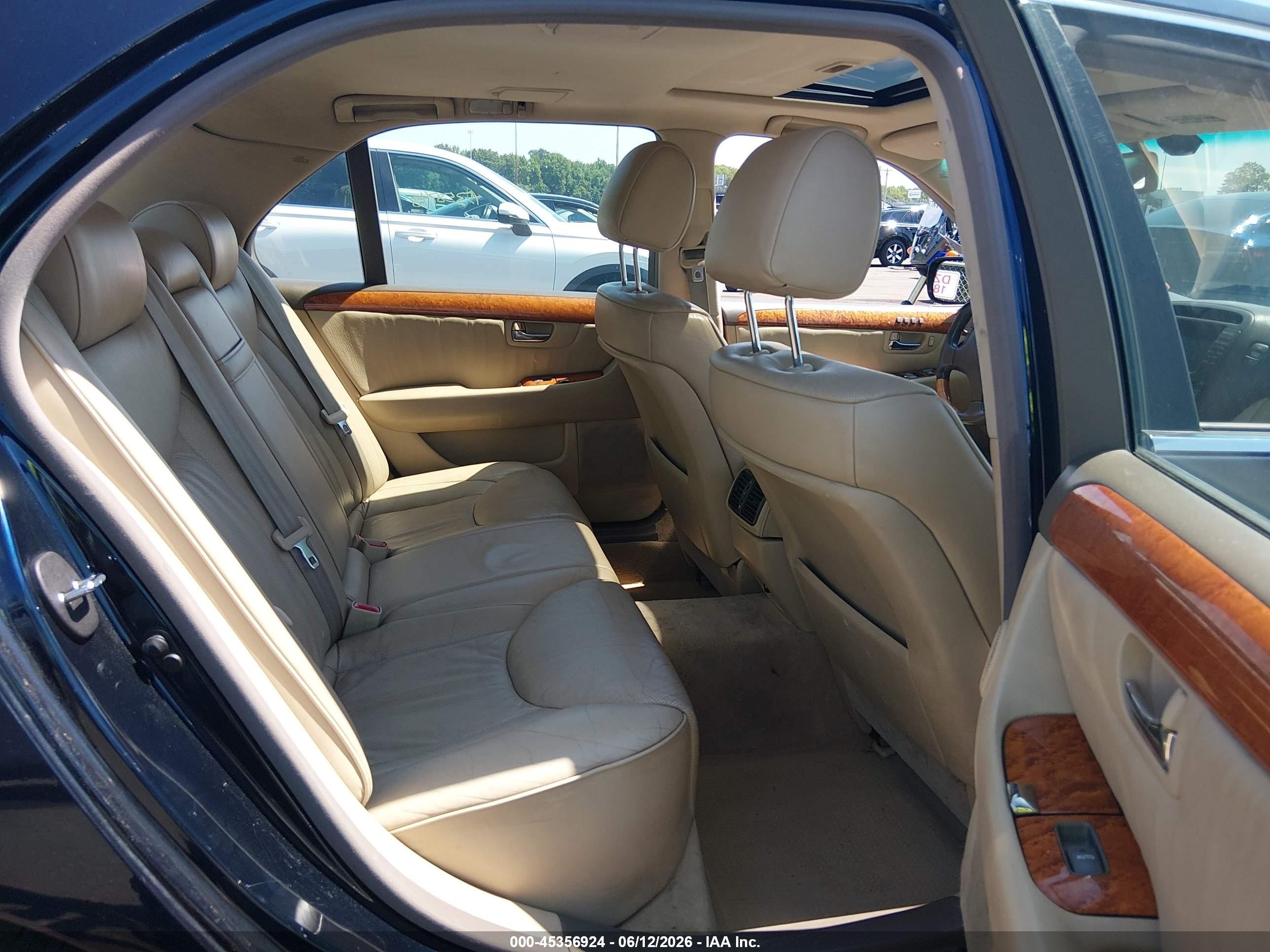 2005 Lexus Ls 430   Navy vin: JTHBN36F455006707