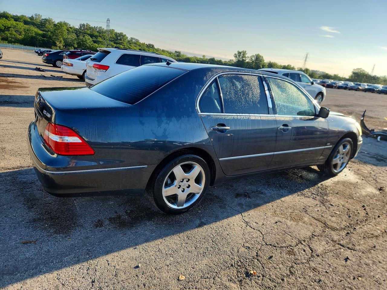 2005 Lexus Ls 430 Серый vin: JTHBN36F455015391