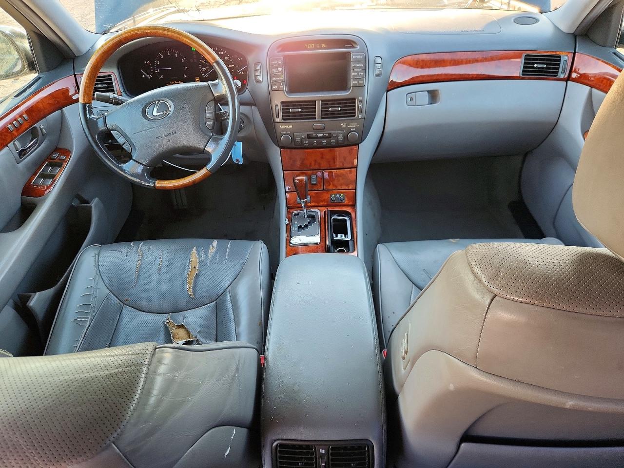 2005 Lexus Ls 430 Серый vin: JTHBN36F455015391
