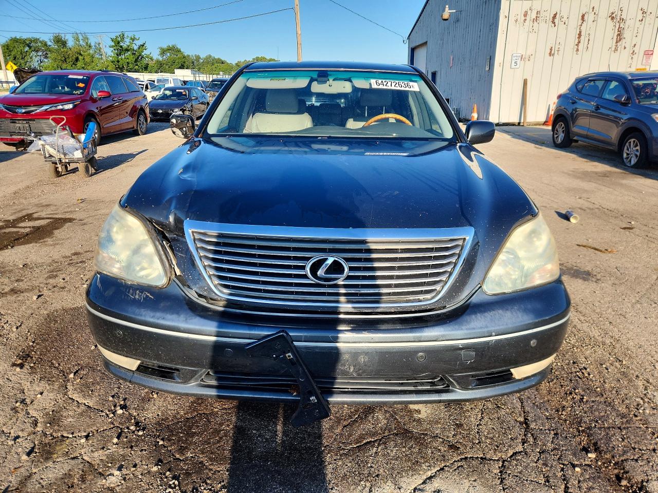 2005 Lexus Ls 430 Серый vin: JTHBN36F455015391