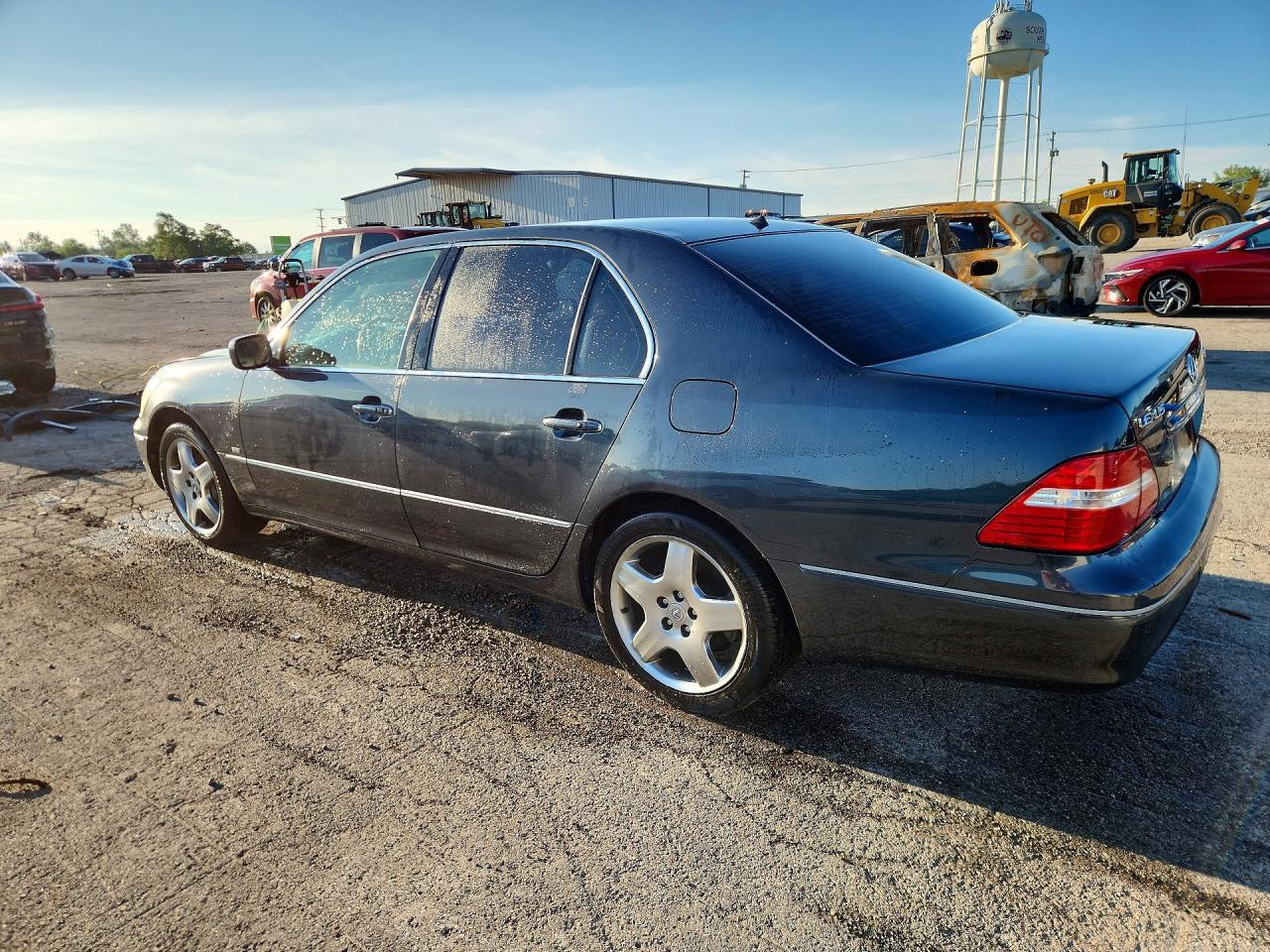 2005 Lexus Ls 430 Серый vin: JTHBN36F455015391