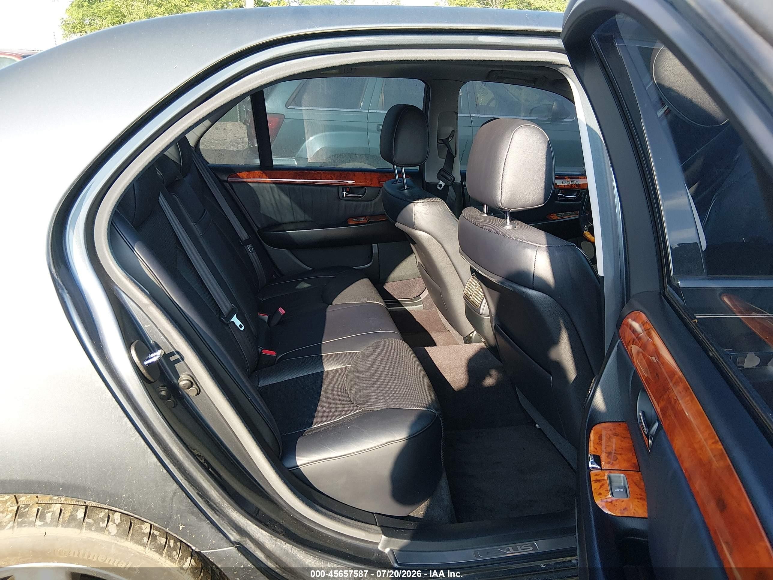 2005 Lexus Ls 430   Gray vin: JTHBN36F455026410