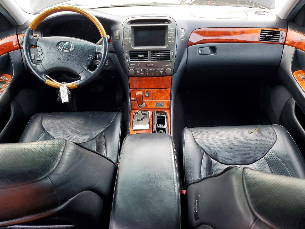2006 Lexus Ls 430 Black vin: JTHBN36F465037781