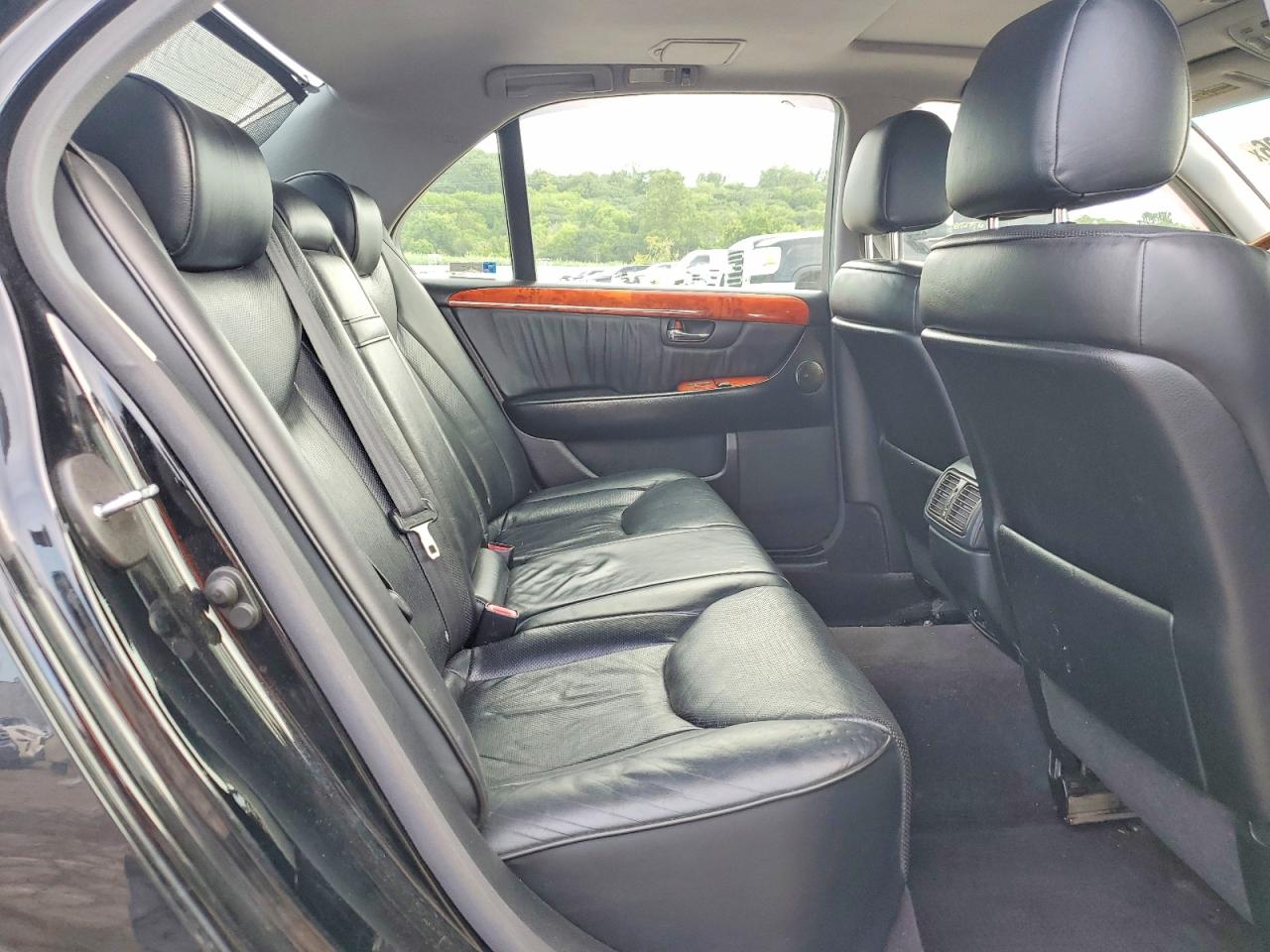 2006 Lexus Ls 430 Black vin: JTHBN36F465037781