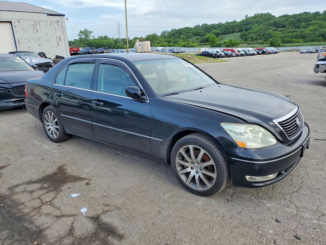 2006 Lexus Ls 430 Black vin: JTHBN36F465037781