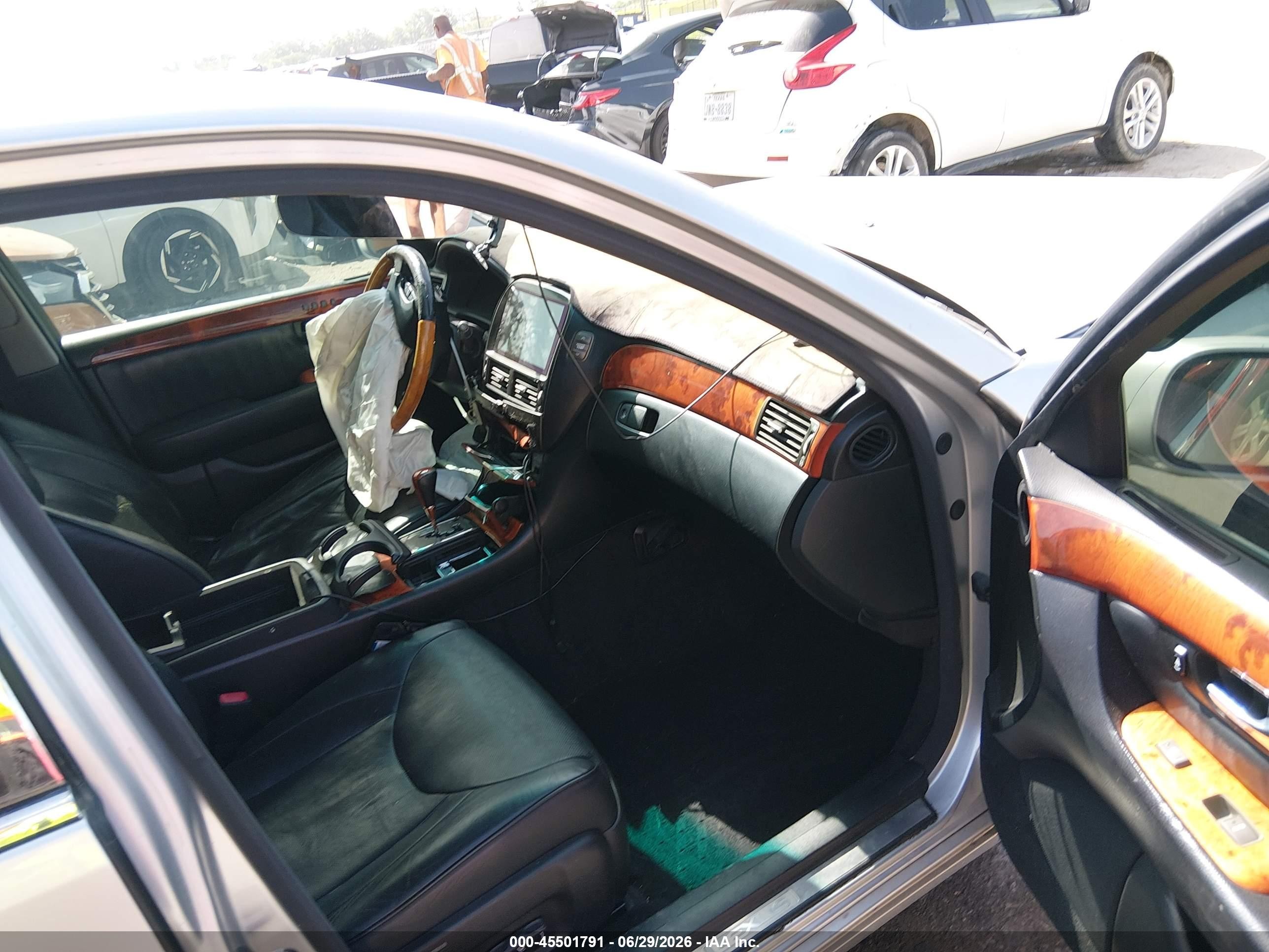 2004 Lexus Ls 430   Silver vin: JTHBN36F540126365