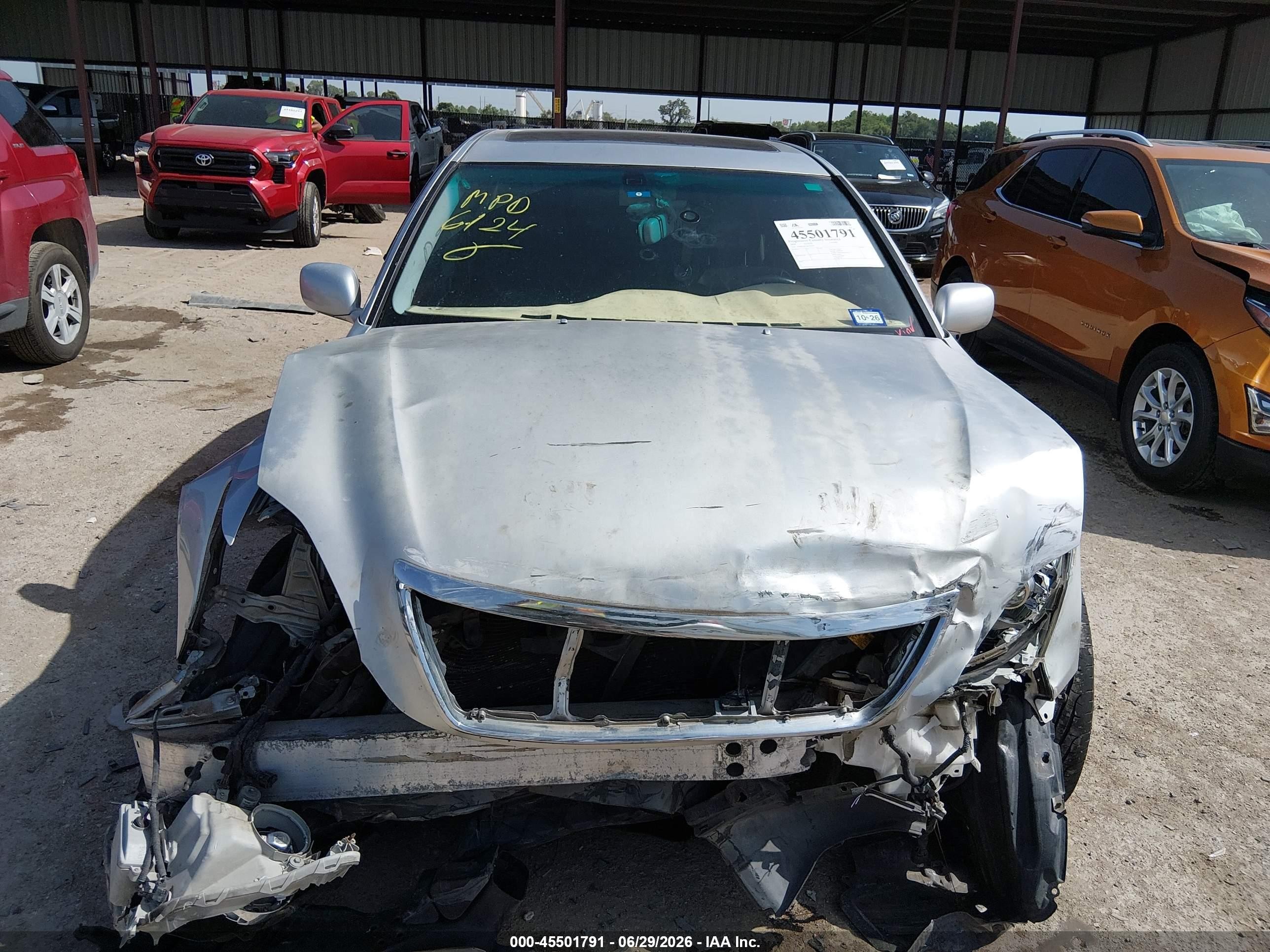2004 Lexus Ls 430   Silver vin: JTHBN36F540126365