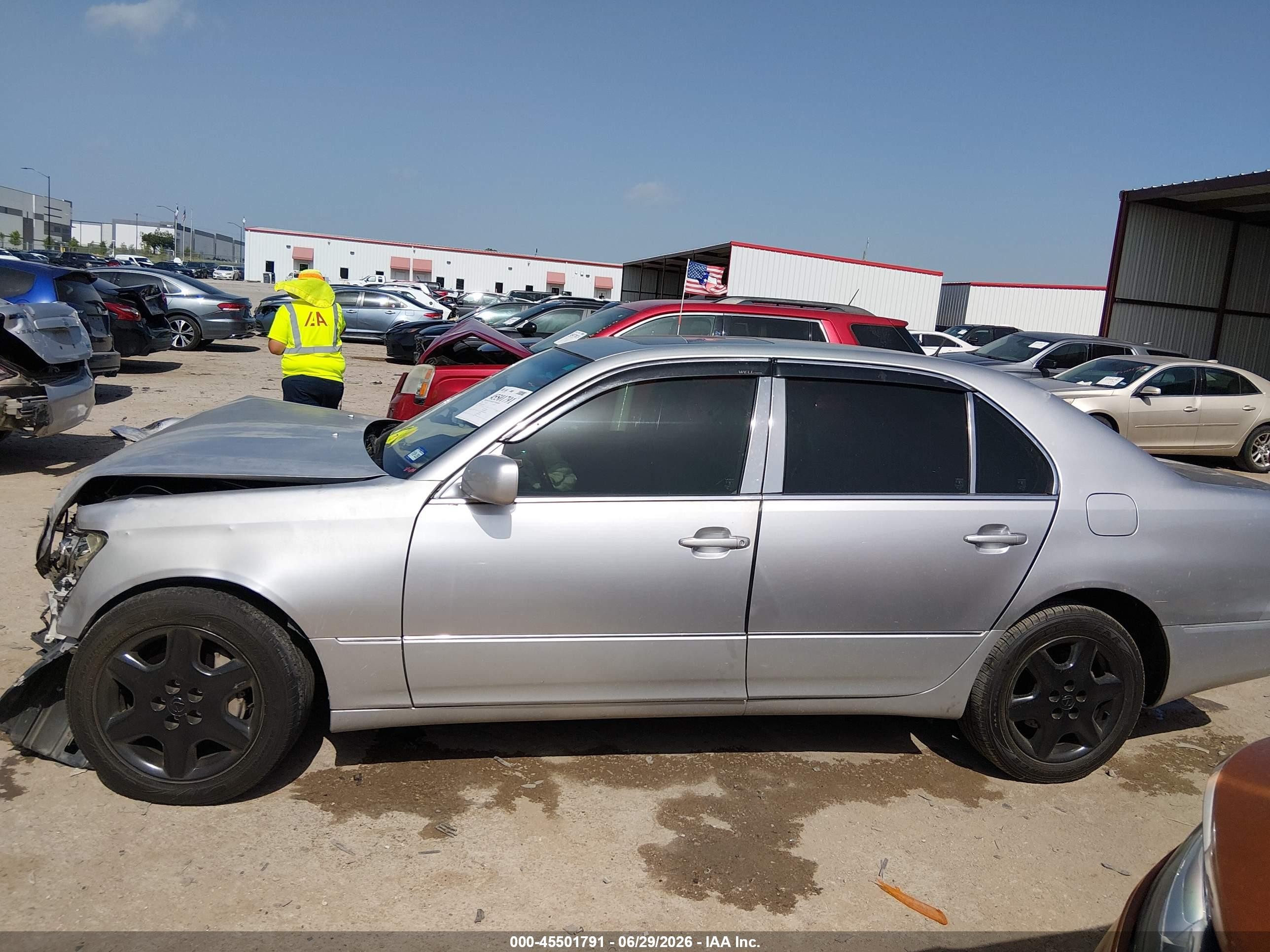 2004 Lexus Ls 430   Silver vin: JTHBN36F540126365