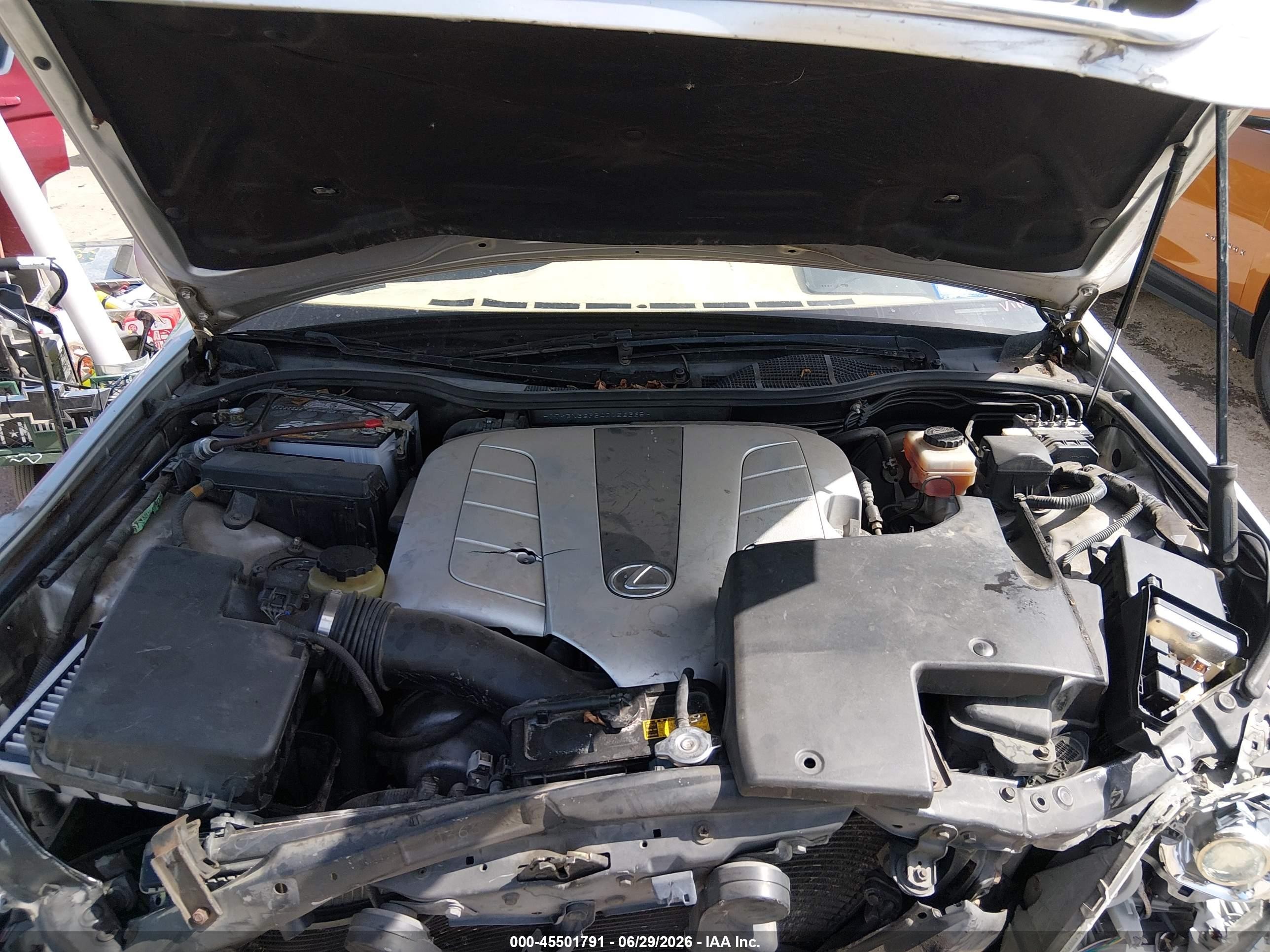 2004 Lexus Ls 430   Silver vin: JTHBN36F540126365