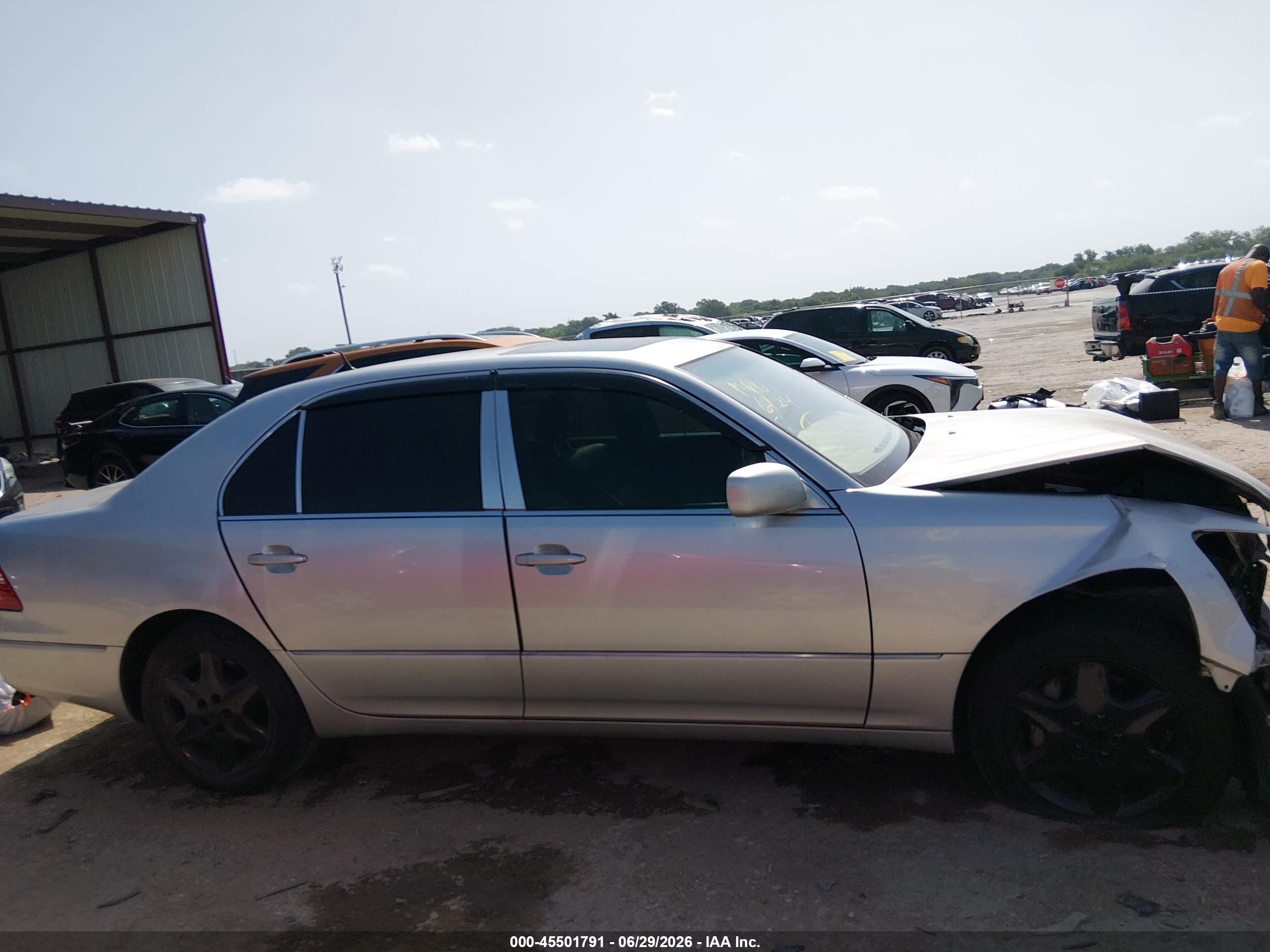 2004 Lexus Ls 430   Silver vin: JTHBN36F540126365