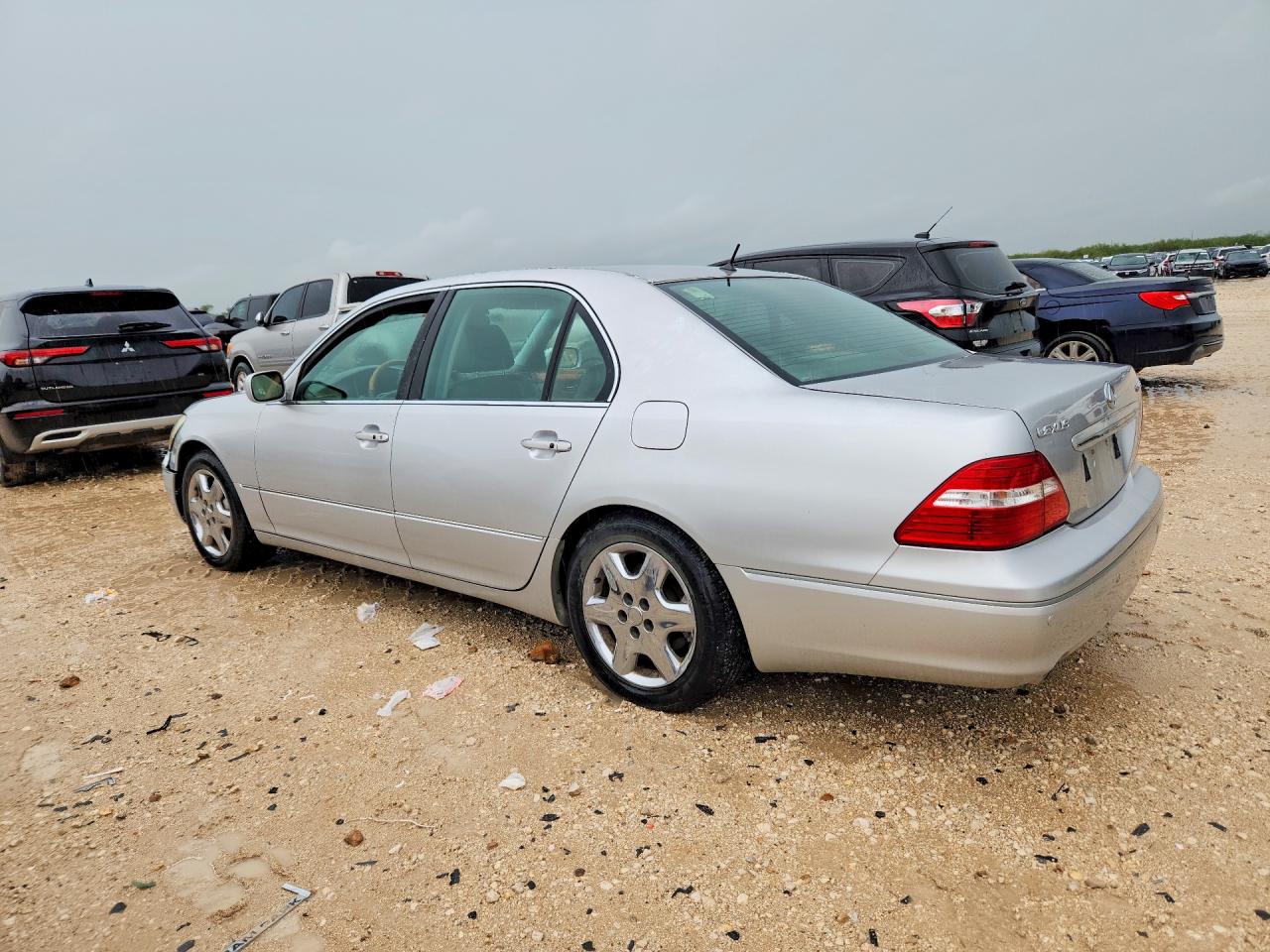 2004 Lexus Ls 430 Silver vin: JTHBN36F540130125