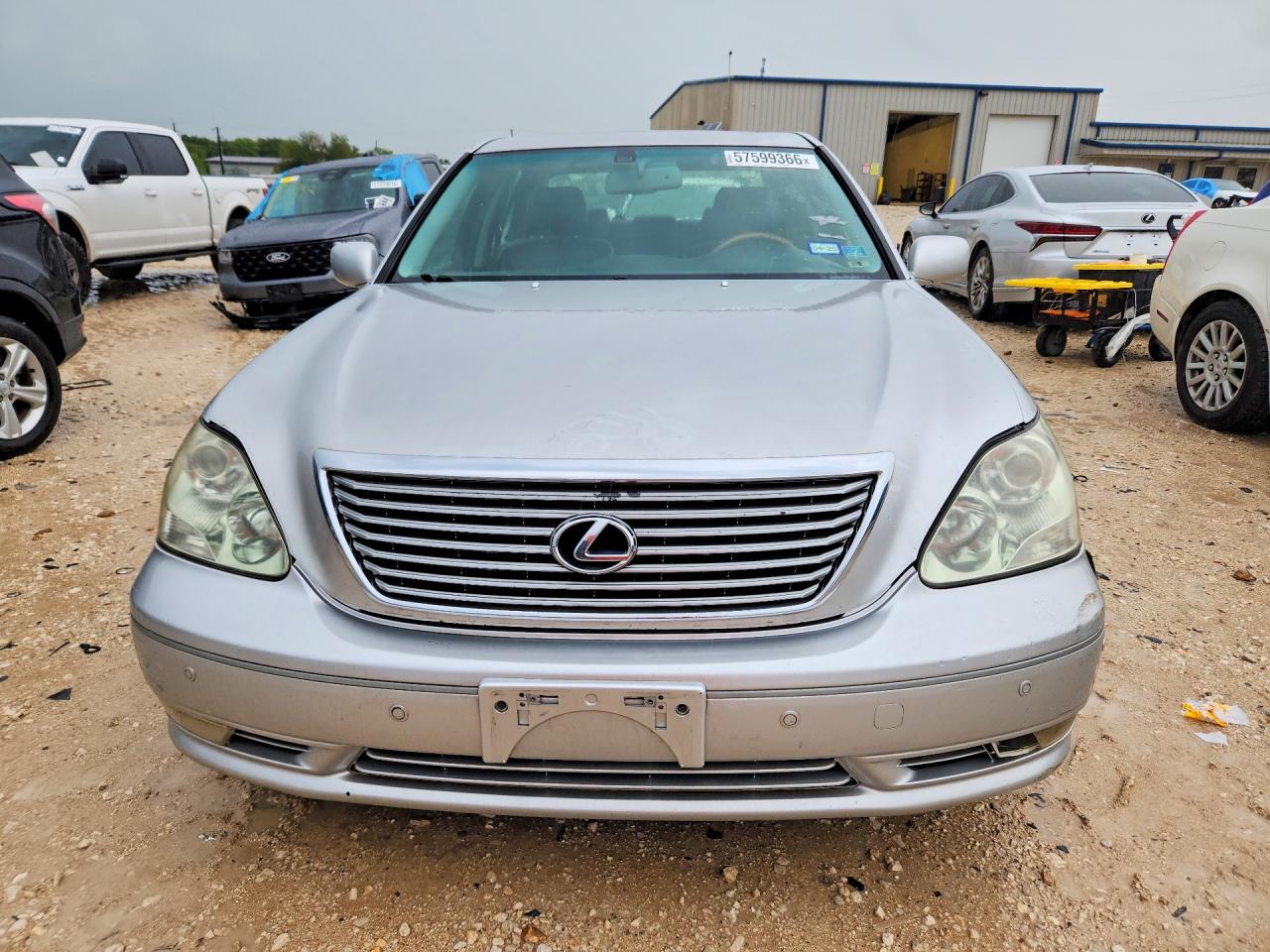 2004 Lexus Ls 430 Silver vin: JTHBN36F540130125
