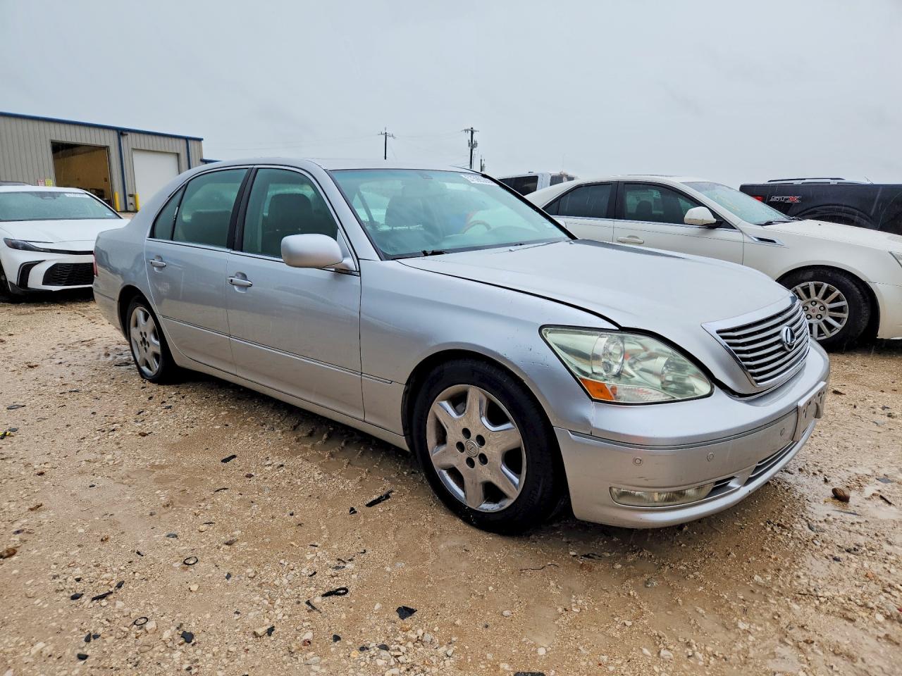 2004 Lexus Ls 430 Silver vin: JTHBN36F540130125