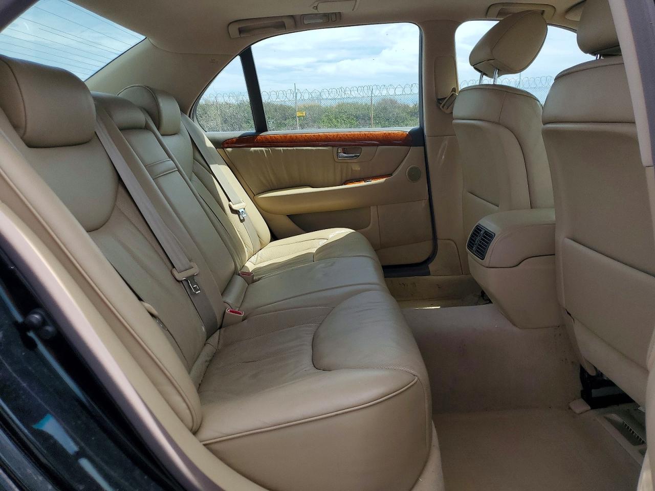 2004 Lexus Ls 430 Black vin: JTHBN36F540144364