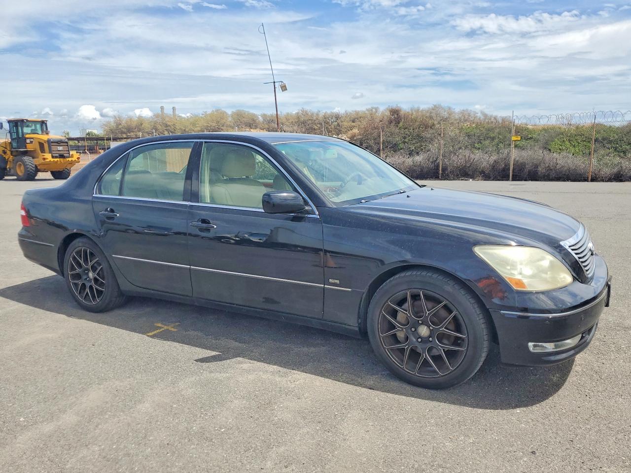 2004 Lexus Ls 430 Black vin: JTHBN36F540144364