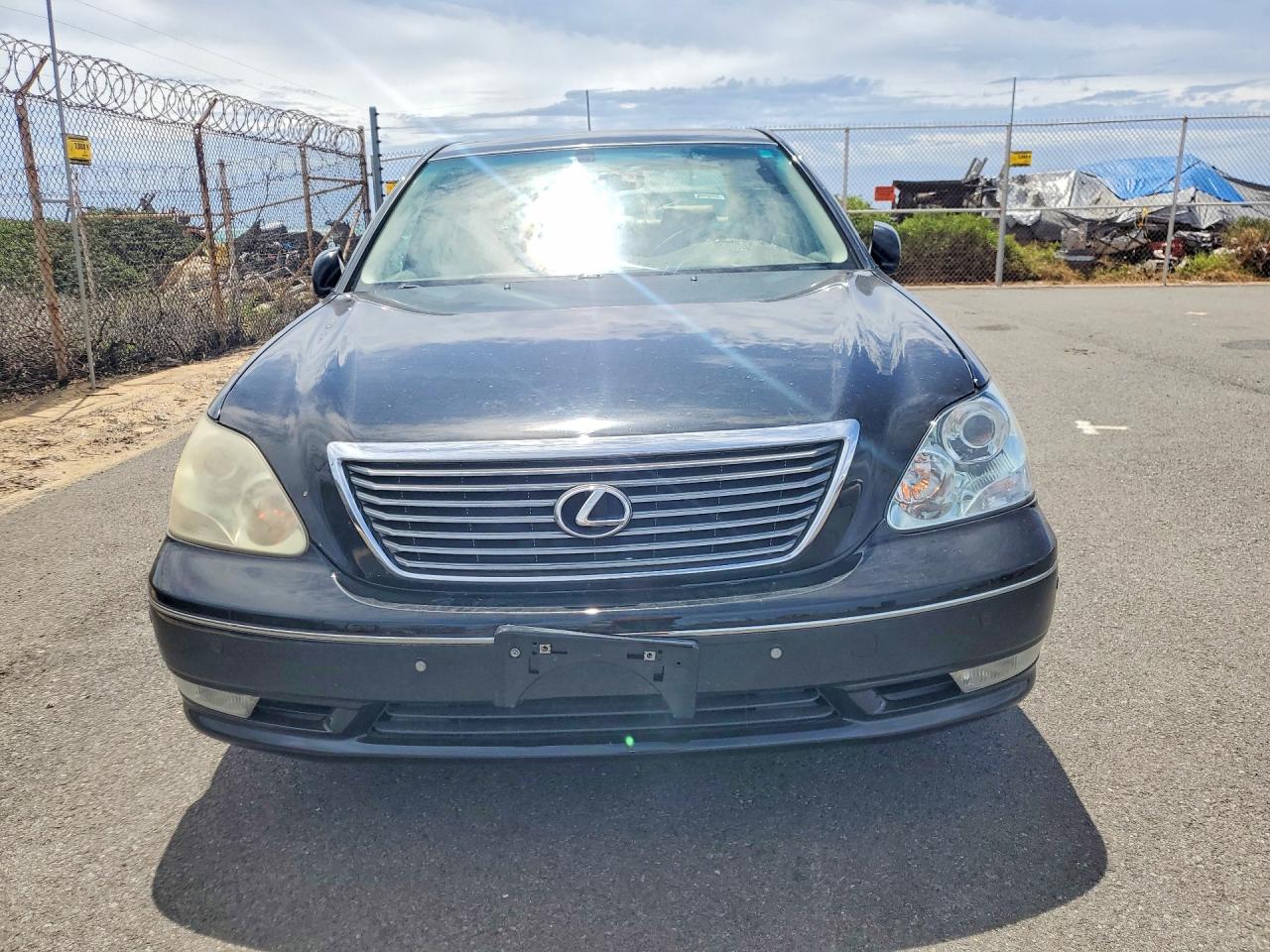 2004 Lexus Ls 430 Black vin: JTHBN36F540144364