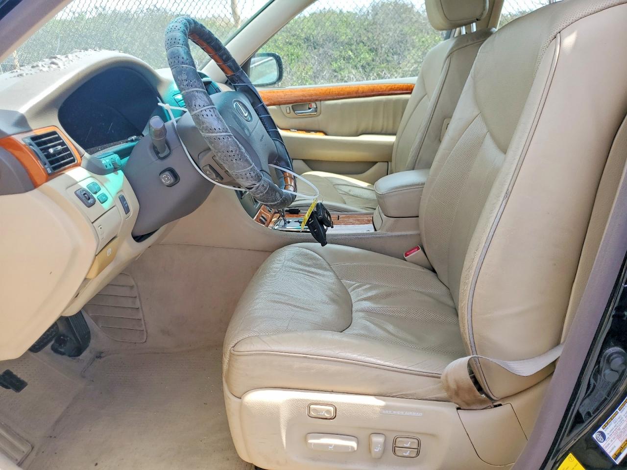 2004 Lexus Ls 430 Black vin: JTHBN36F540144364