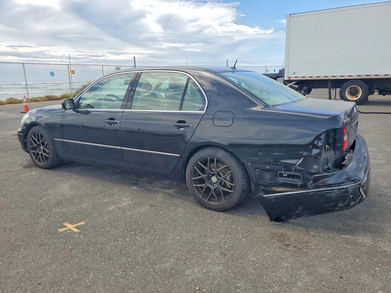 2004 Lexus Ls 430 Black vin: JTHBN36F540144364