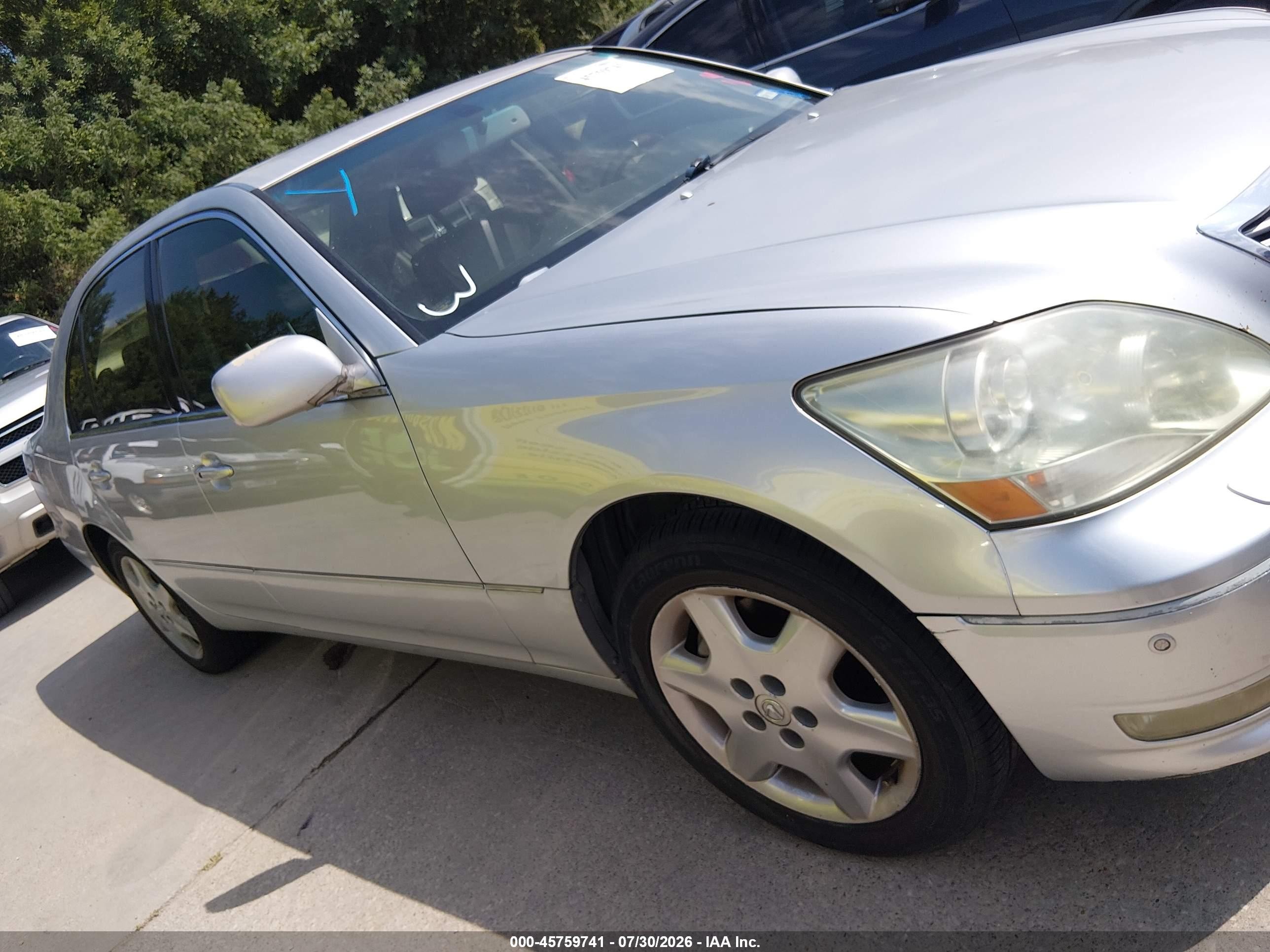 2004 Lexus Ls 430   Gray vin: JTHBN36F540154344
