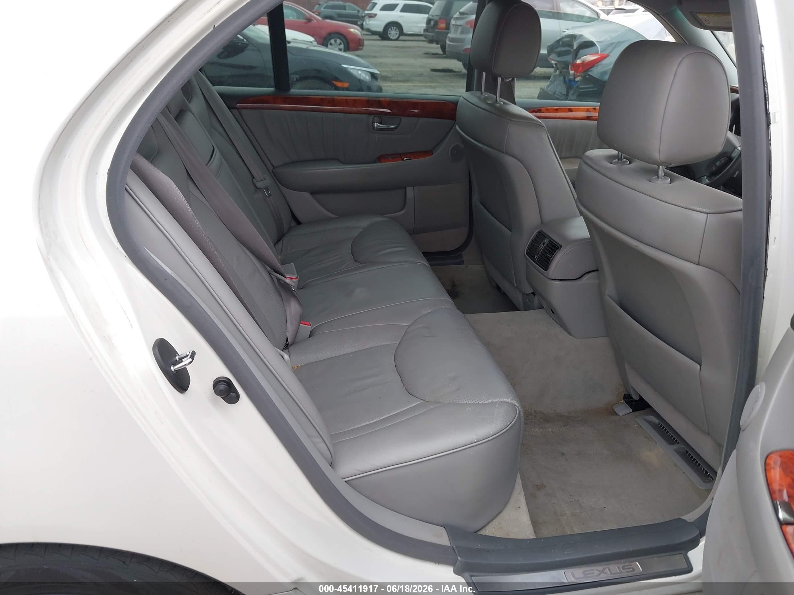 2005 Lexus Ls 430 Кремовый vin: JTHBN36F555016548