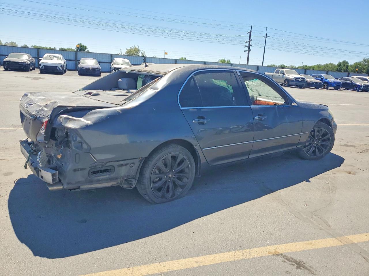 2006 Lexus Ls 430 Charcoal vin: JTHBN36F565034422