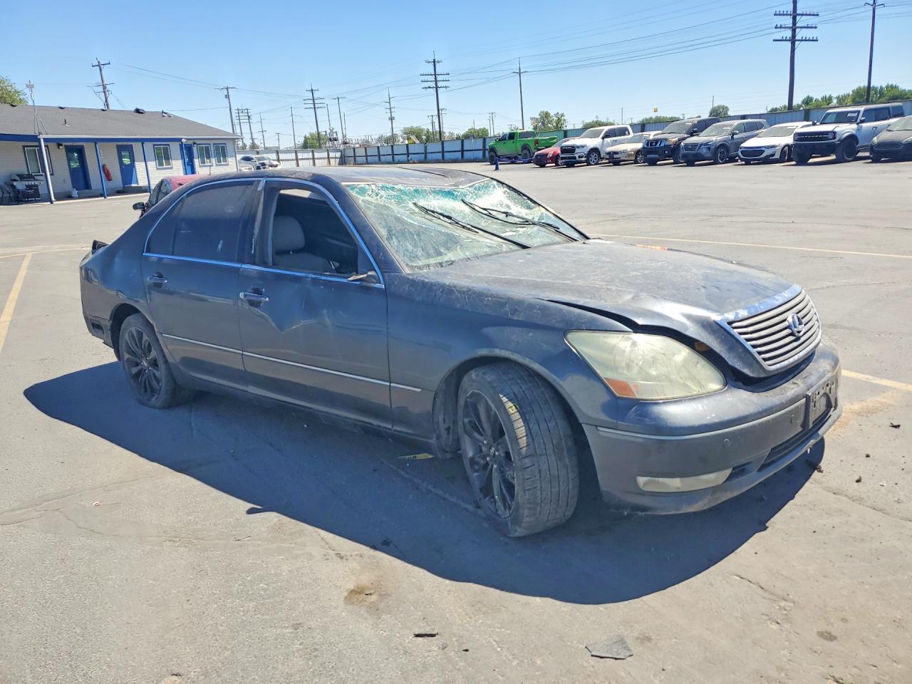 2006 Lexus Ls 430 Charcoal vin: JTHBN36F565034422