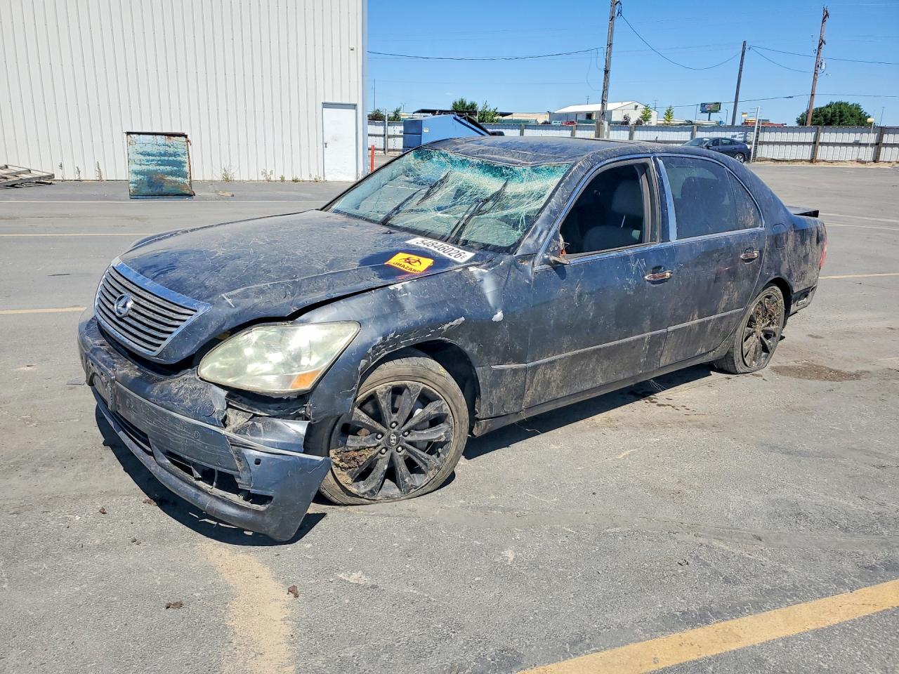 2006 Lexus Ls 430 Charcoal vin: JTHBN36F565034422