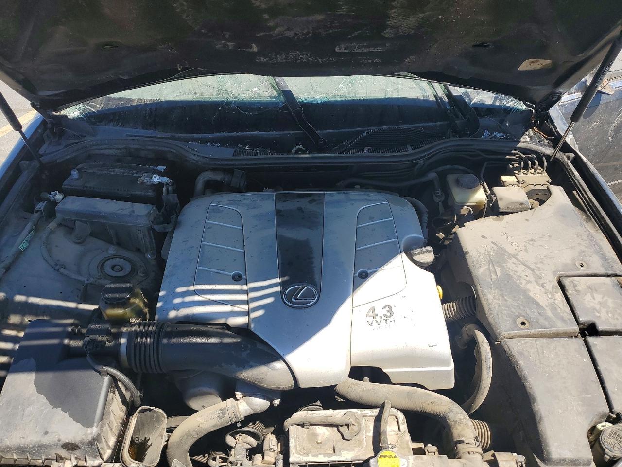 2006 Lexus Ls 430 Charcoal vin: JTHBN36F565034422