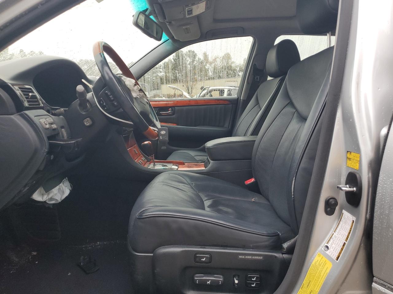 2006 Lexus Ls 430 Silver vin: JTHBN36F565042536
