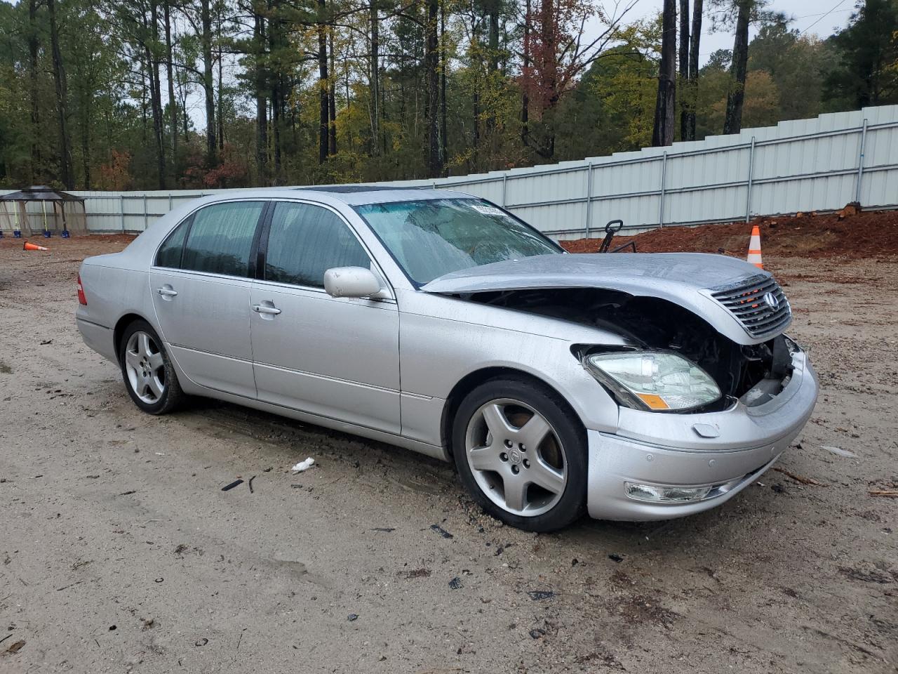 2006 Lexus Ls 430 Silver vin: JTHBN36F565042536