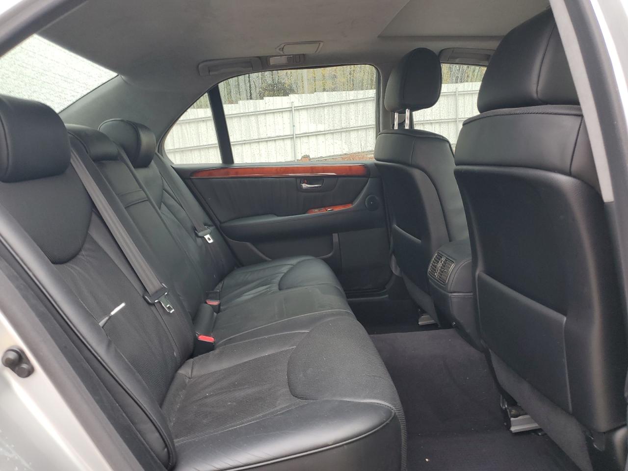 2006 Lexus Ls 430 Silver vin: JTHBN36F565042536