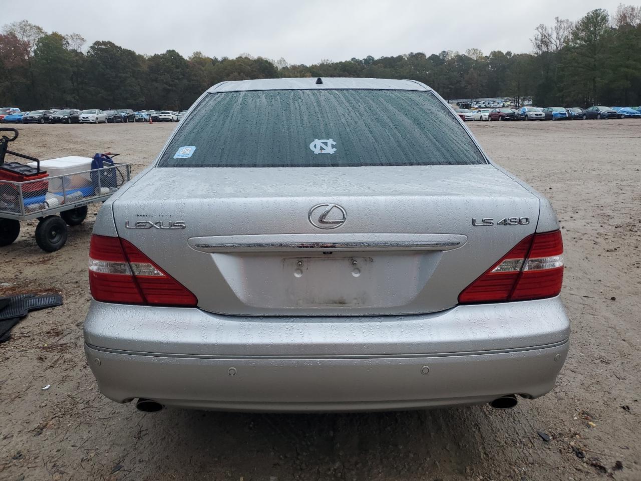 2006 Lexus Ls 430 Silver vin: JTHBN36F565042536