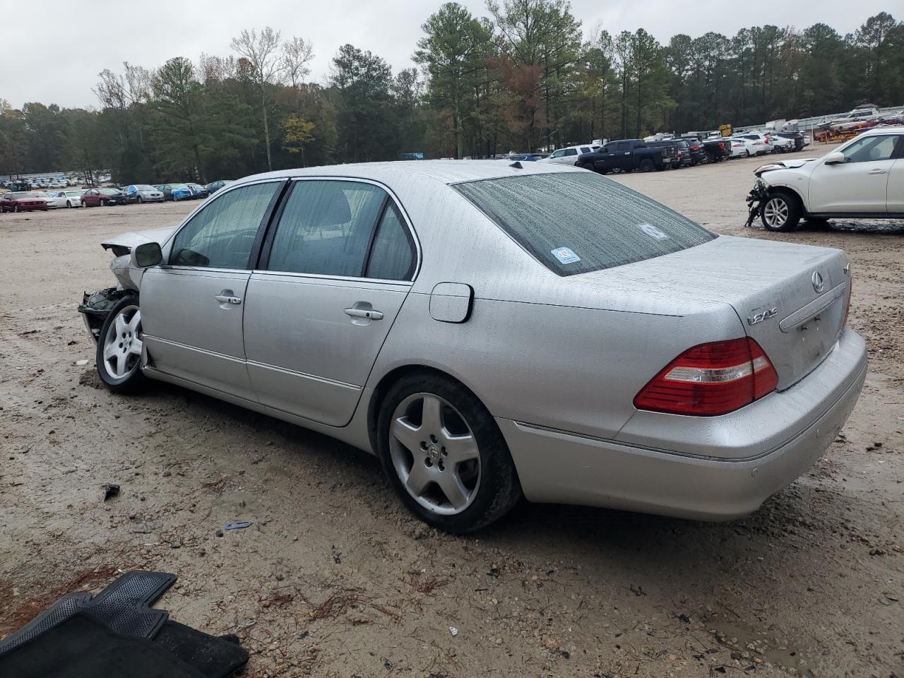 2006 Lexus Ls 430 Silver vin: JTHBN36F565042536