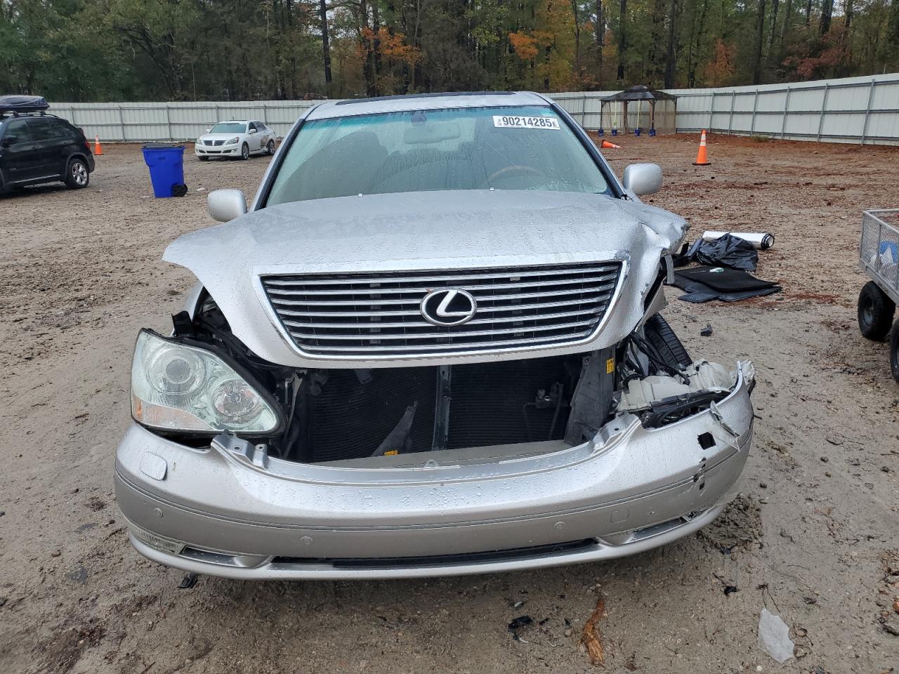 2006 Lexus Ls 430 Silver vin: JTHBN36F565042536