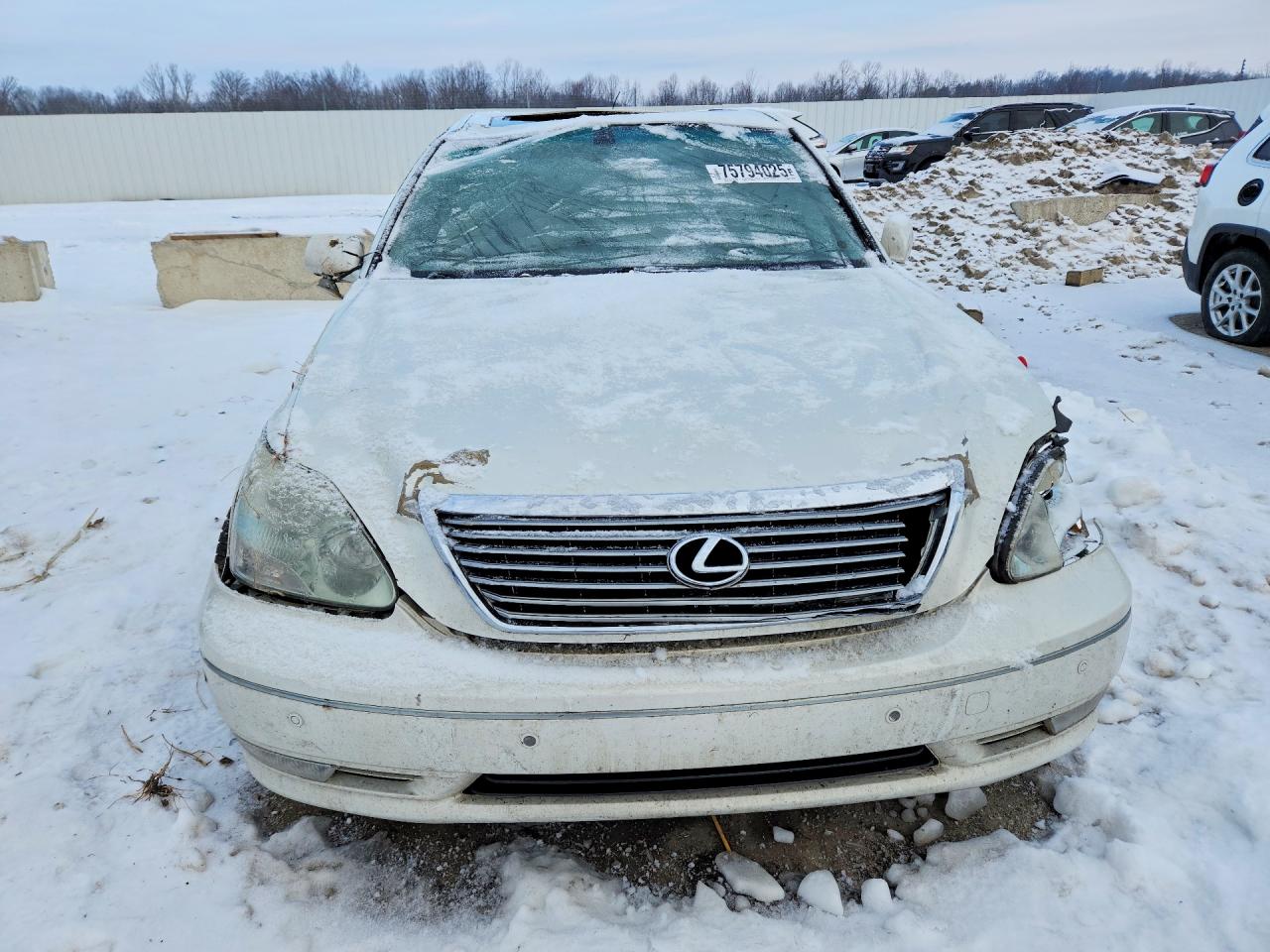 2004 Lexus Ls 430 Base Белый vin: JTHBN36F640130103