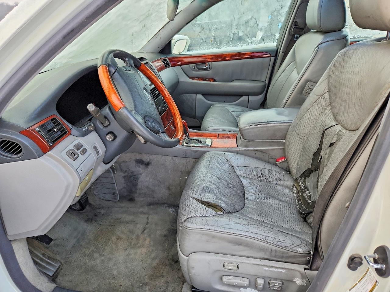 2004 Lexus Ls 430 Base Белый vin: JTHBN36F640130103