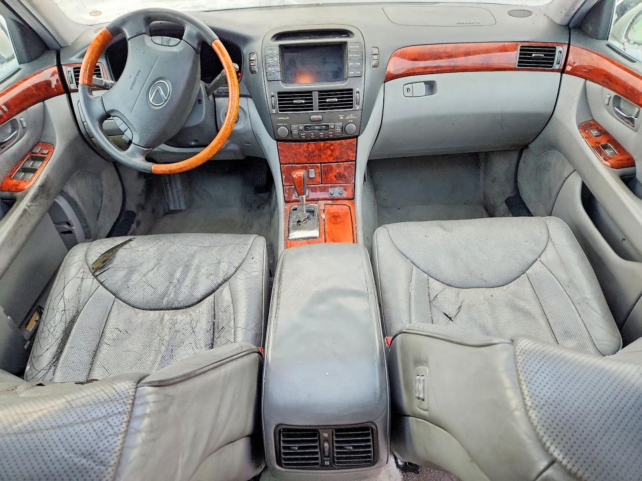 2004 Lexus Ls 430 Base Белый vin: JTHBN36F640130103