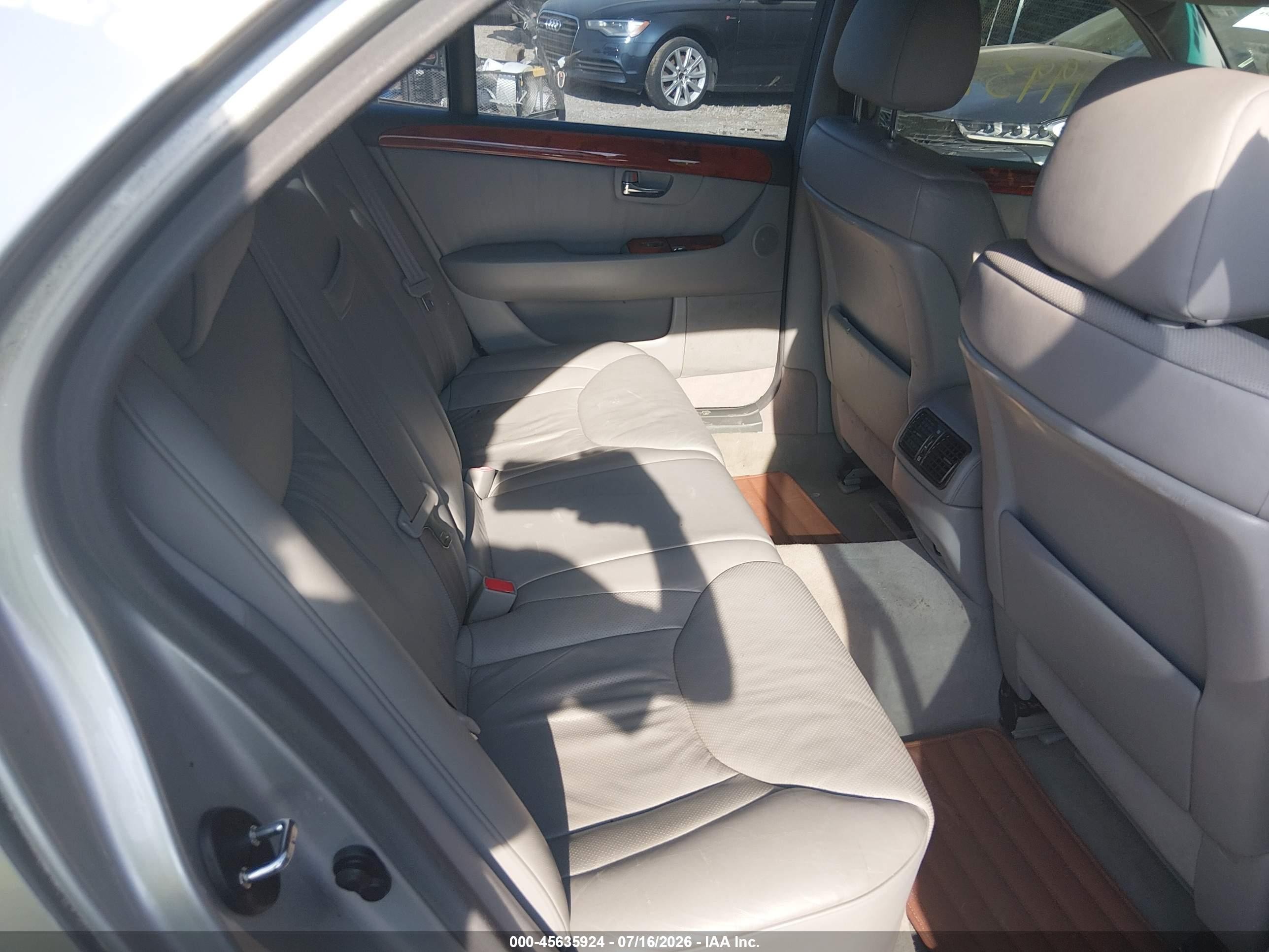 2004 Lexus Ls 430   Silver vin: JTHBN36F640137536