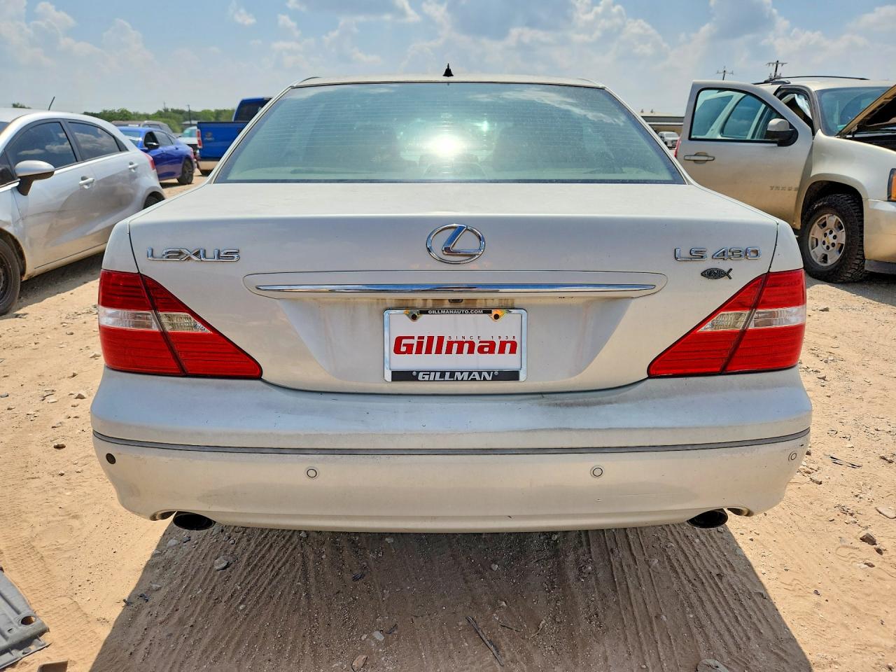 2004 Lexus Ls 430 White vin: JTHBN36F640162324