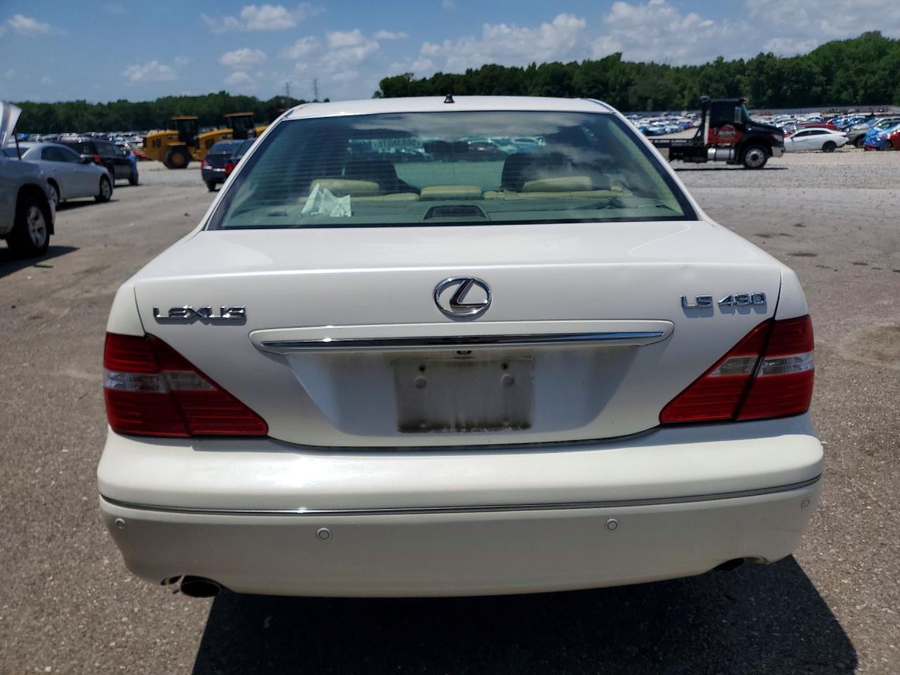 2005 Lexus Ls 430 White vin: JTHBN36F650178959