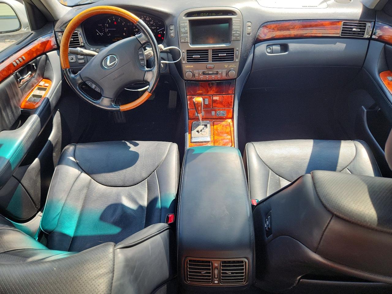 2005 Lexus Ls 430 Silver vin: JTHBN36F655002383