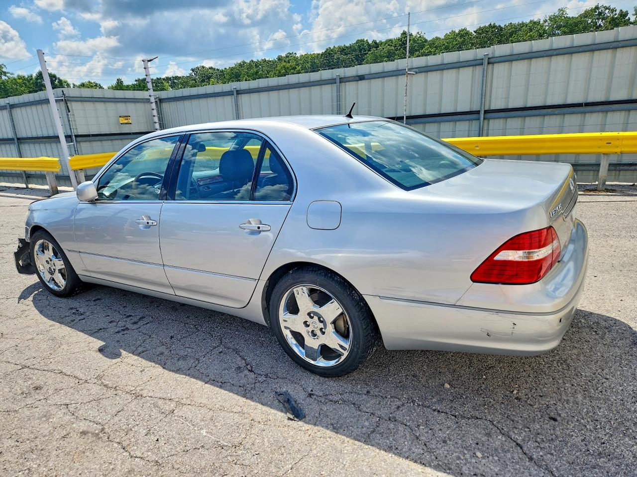 2005 Lexus Ls 430 Silver vin: JTHBN36F655002383