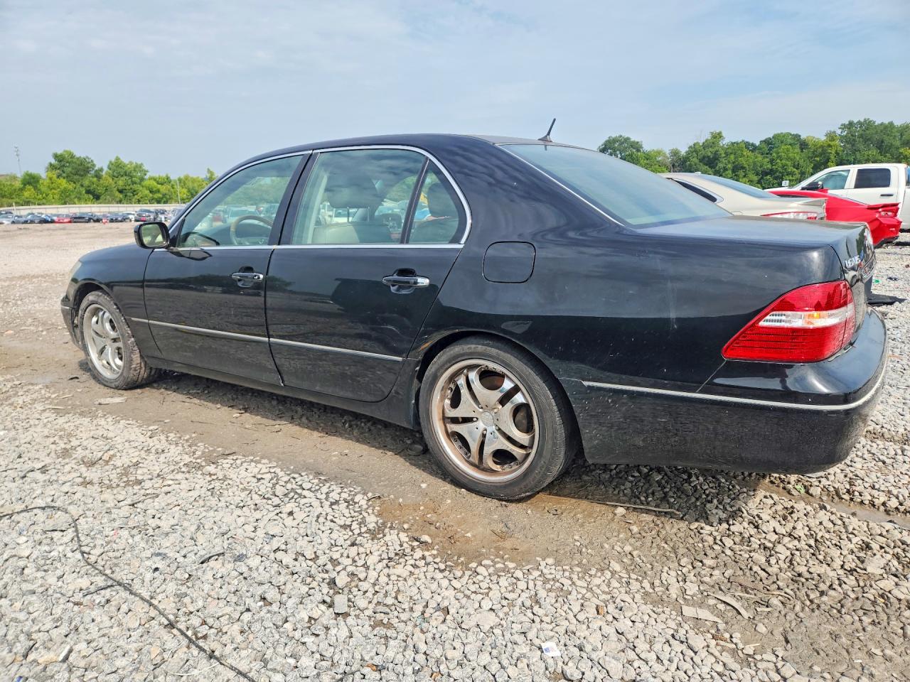 2005 Lexus Ls 430 Black vin: JTHBN36F655005493