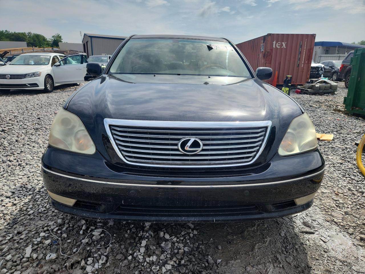 2005 Lexus Ls 430 Black vin: JTHBN36F655005493