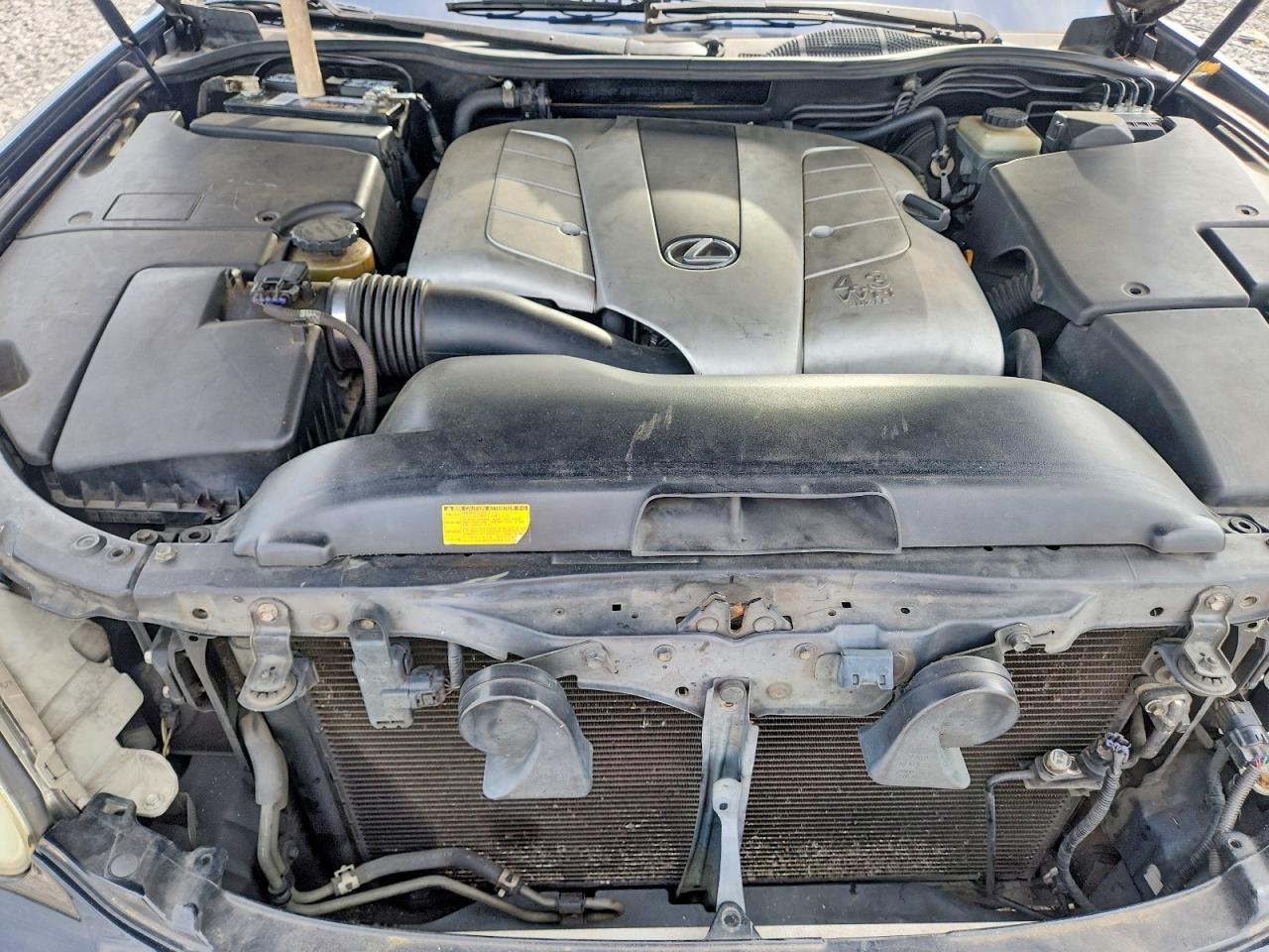 2005 Lexus Ls 430 Black vin: JTHBN36F655005493