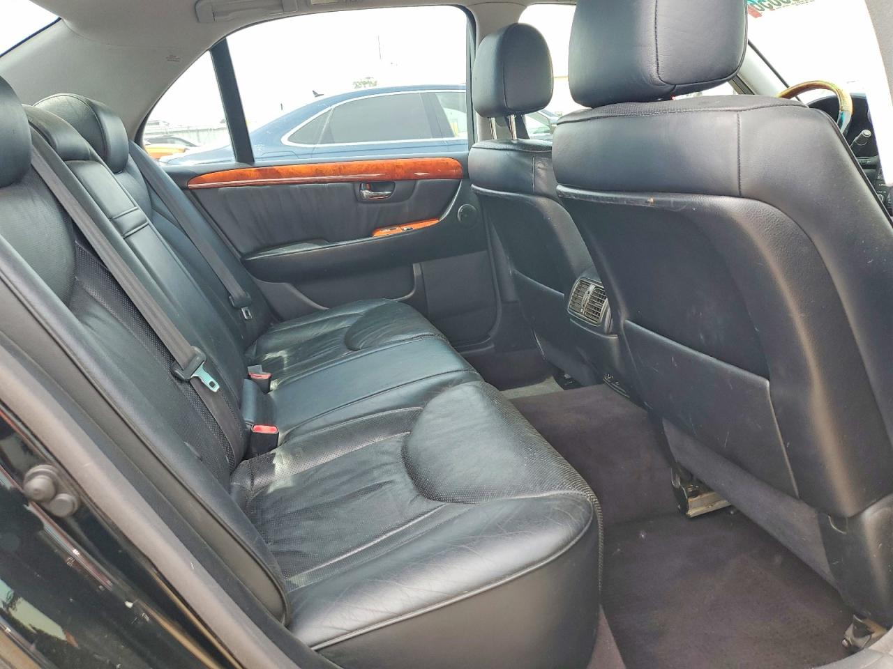 2005 Lexus Ls 430 Black vin: JTHBN36F655017675