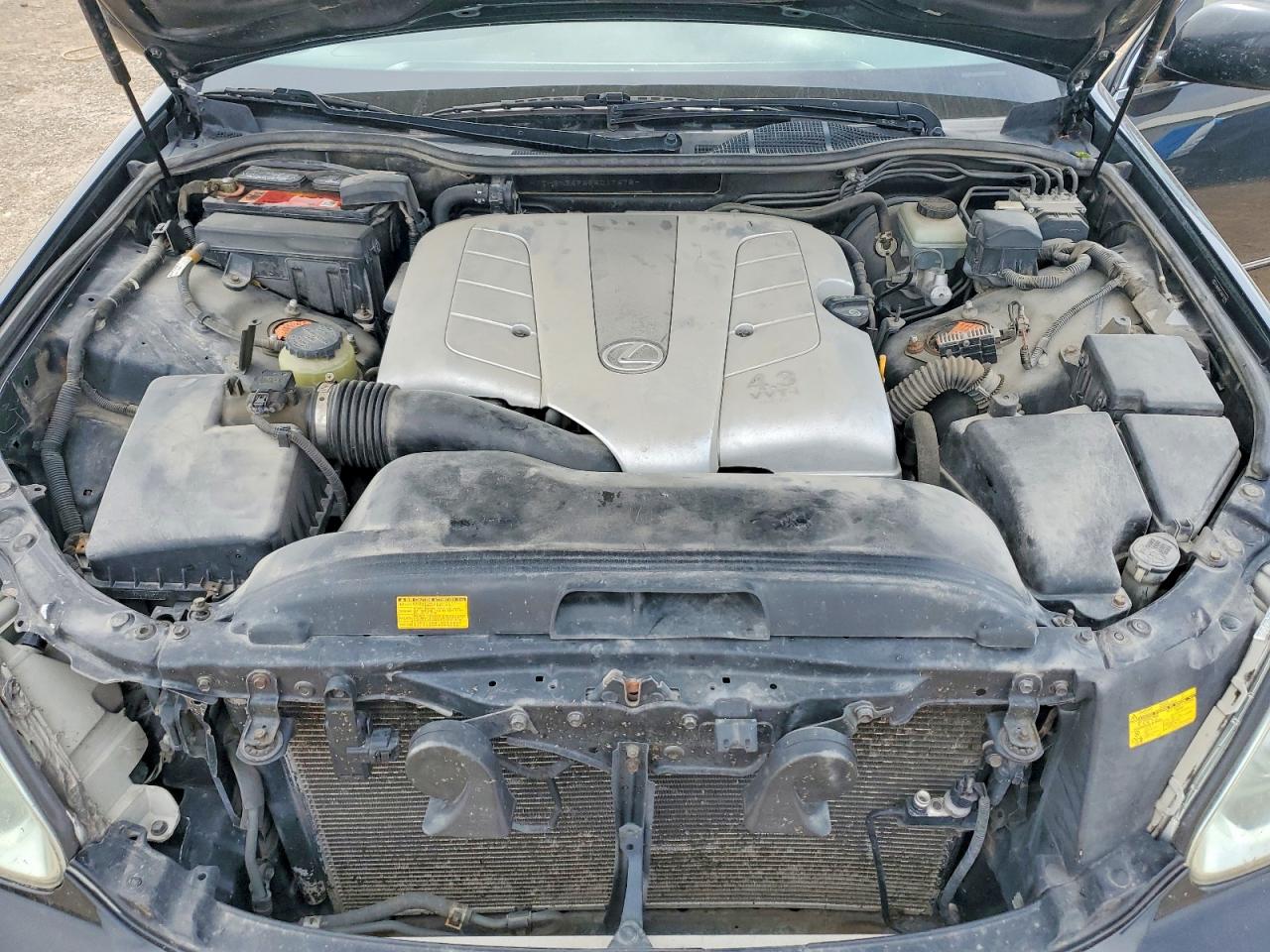 2005 Lexus Ls 430 Black vin: JTHBN36F655017675