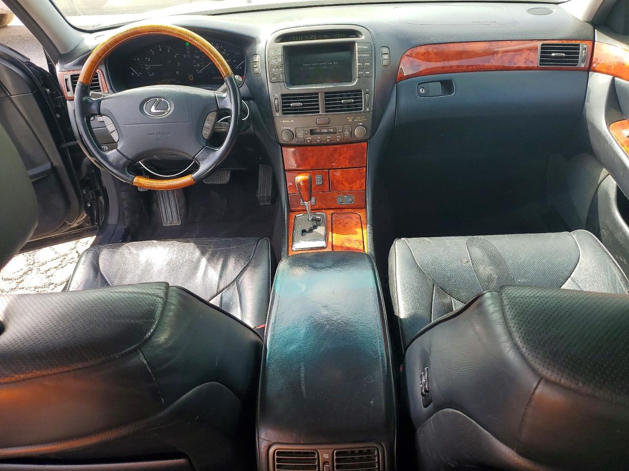 2005 Lexus Ls 430 Black vin: JTHBN36F655017675