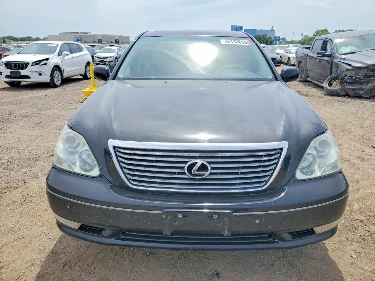 2005 Lexus Ls 430 Black vin: JTHBN36F655017675